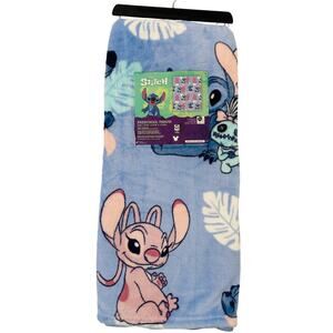 Disney Stitch Preschool Throw Blanket 40x50 Lilo & Stitch Angel Kids Bedding